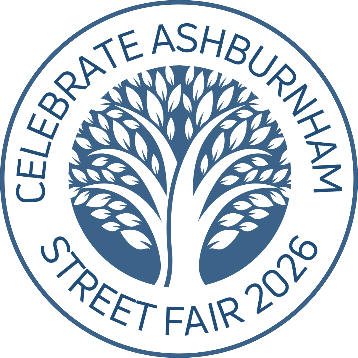 Celebrate Ashburnham Street Fair logo.