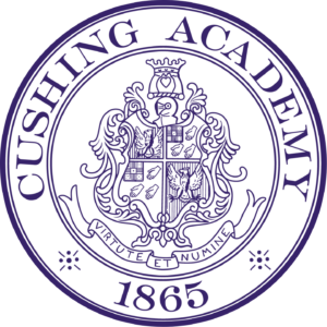 Sponsor Logo: Cushing Academy.
